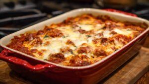 Cheesy Italian Sausage Casserole