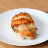 Basil And Pesto Hasselback Chicken