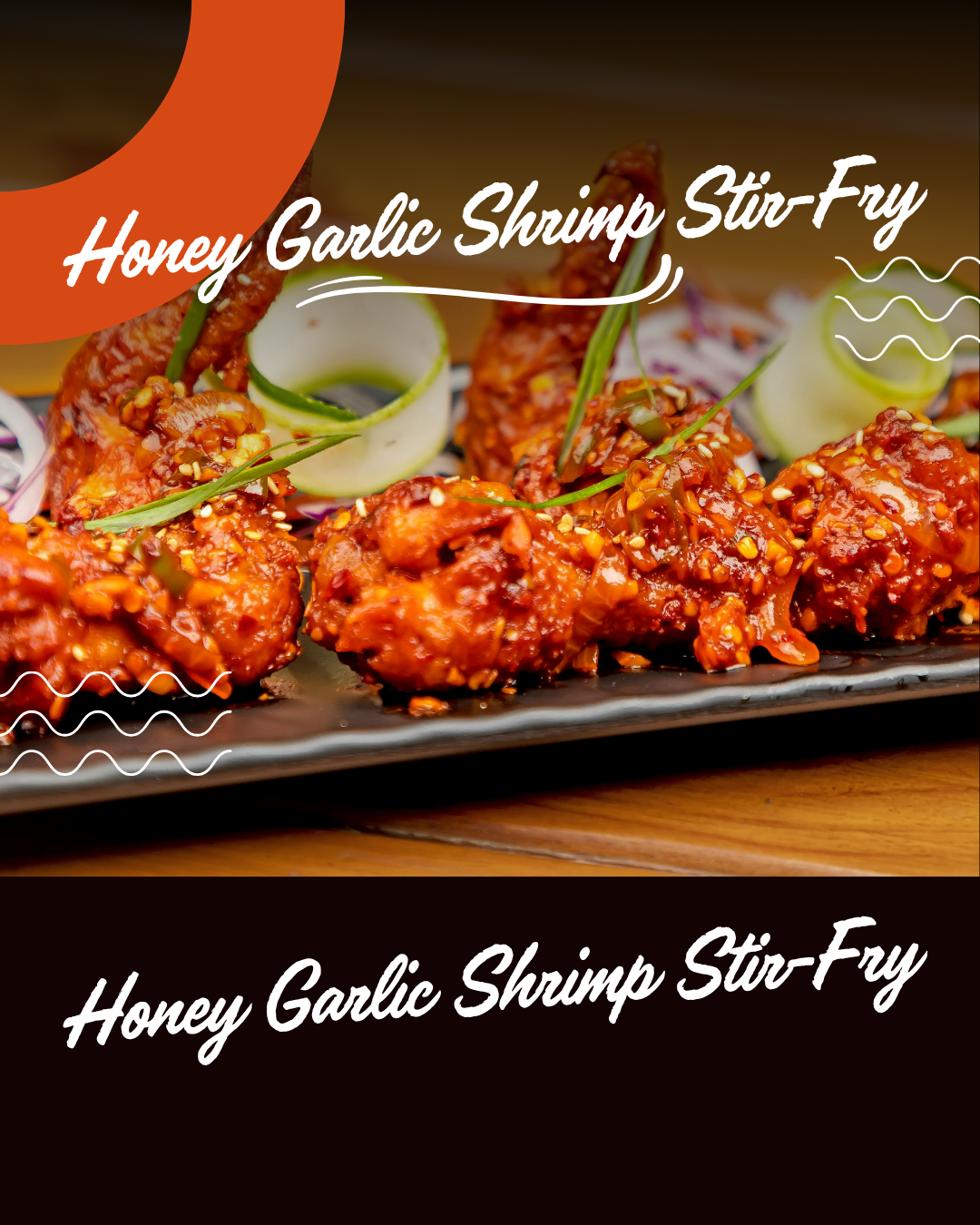 Honey Garlic Shrimp Stir-Fry