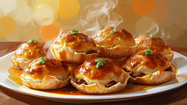 Curry Beef Puffs