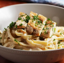 Dairy-Free Chicken Fettuccine Alfredo