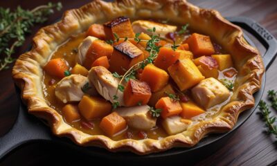 Fall Harvest Pot Pie Skillet