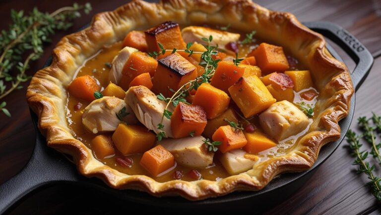 Fall Harvest Pot Pie Skillet
