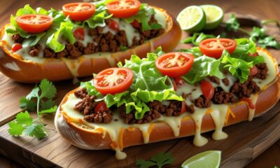 Taco French Bread Pizza