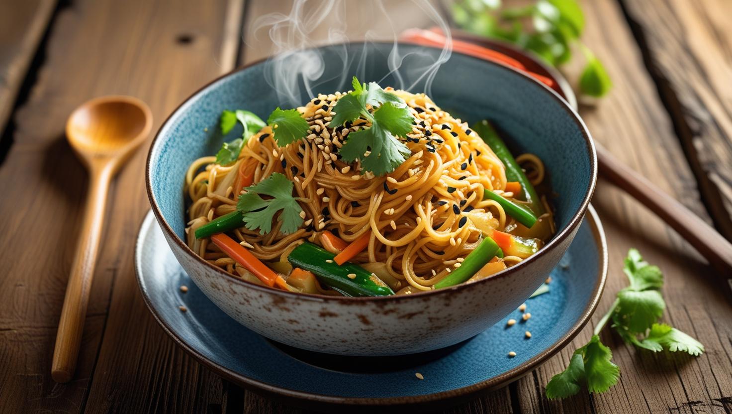 Veggie Garlic Noodles