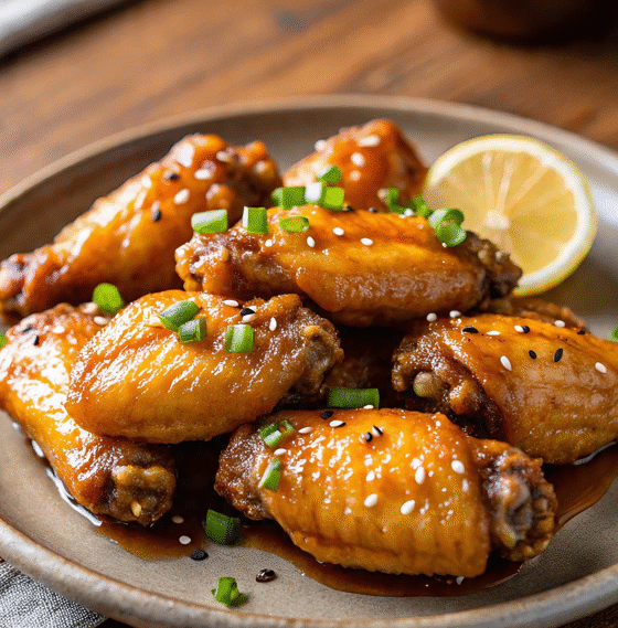 Honey BBQ Chicken Wings