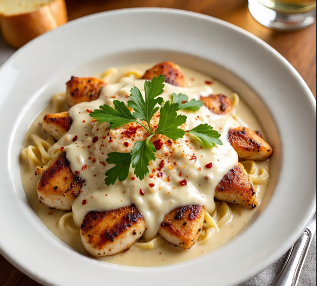 Cajun Chicken Alfredo