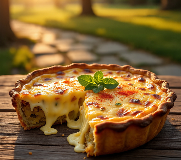 Cheesy Hash Brown QuicheCheesy Hash Brown Quiche