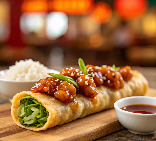 General Tso’s Chicken Roll