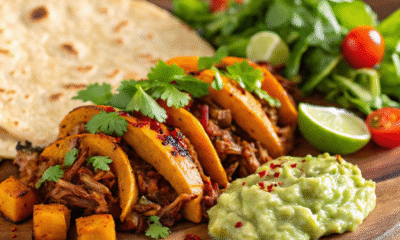 Vegan Butternut Squash Al Pastor Tacos