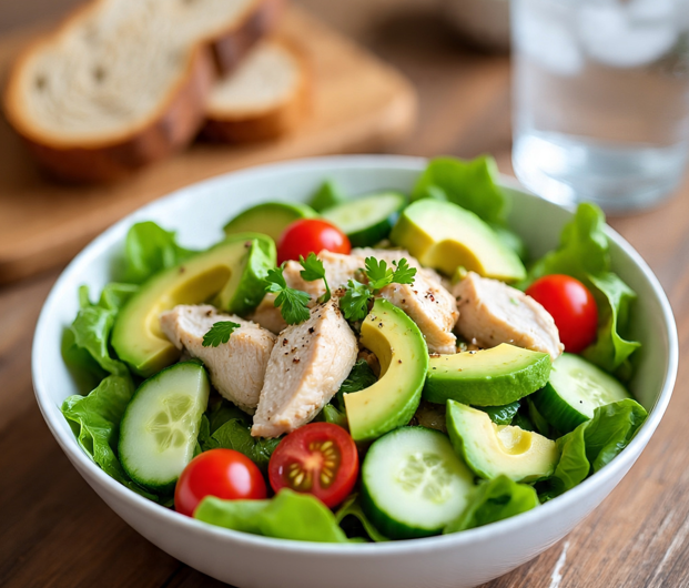 Low-Carb Avocado Chicken Salad