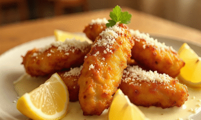 Lemon Garlic Parmesan Chicken Tenders