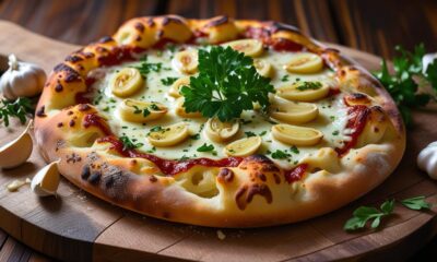 Garlic Bread Pizza
