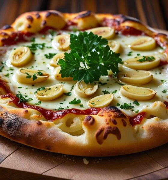 Garlic Bread Pizza