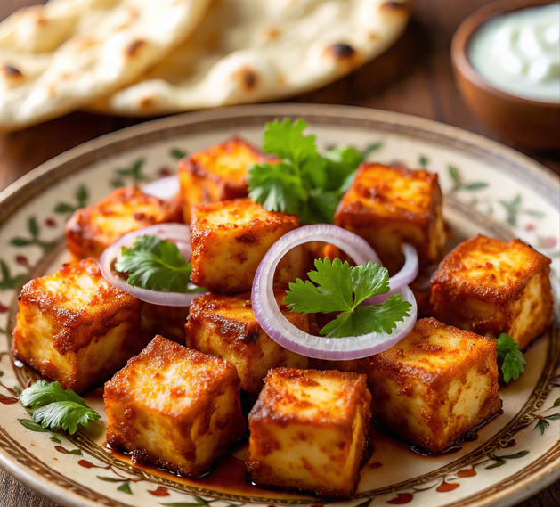 Crispy Air Fryer Paneer Tikka Recipe