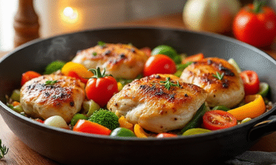  One Pan Chicken And Veggies