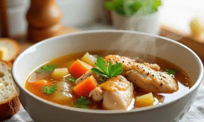 Hearty Homemade Chicken Soup
