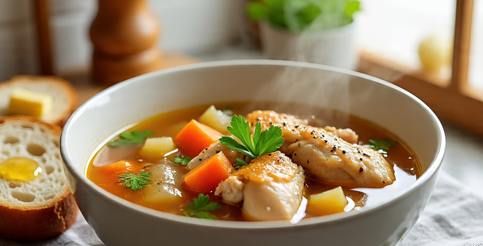 Hearty Homemade Chicken Soup