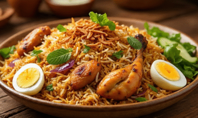 Restaurant-Style Chicken Biryani Recipe