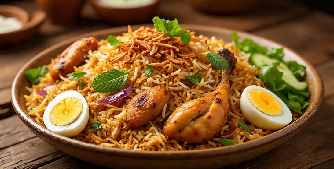 Restaurant-Style Chicken Biryani Recipe