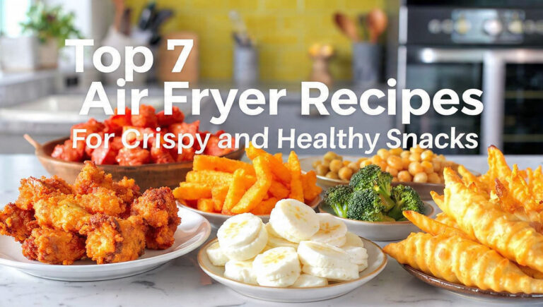 Top 7 Air Fryer Recipes for Crispy and Healthy Snacks