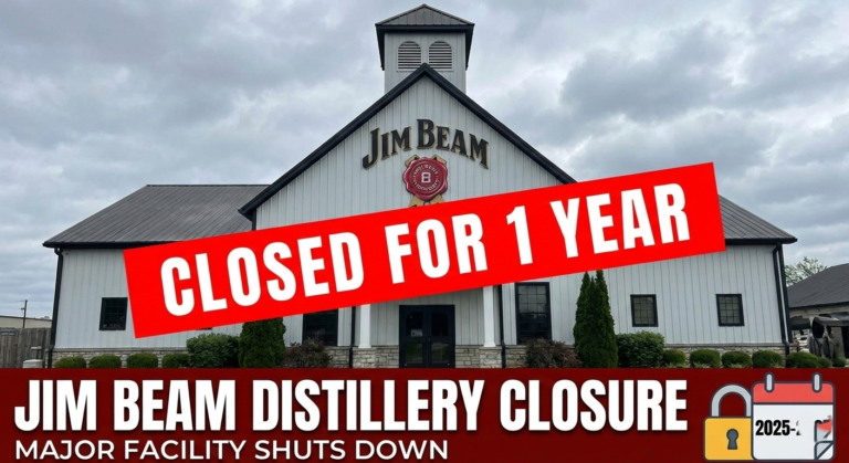 Jim Beam Distillery Closure: Major Facility Shuts Down for One Year