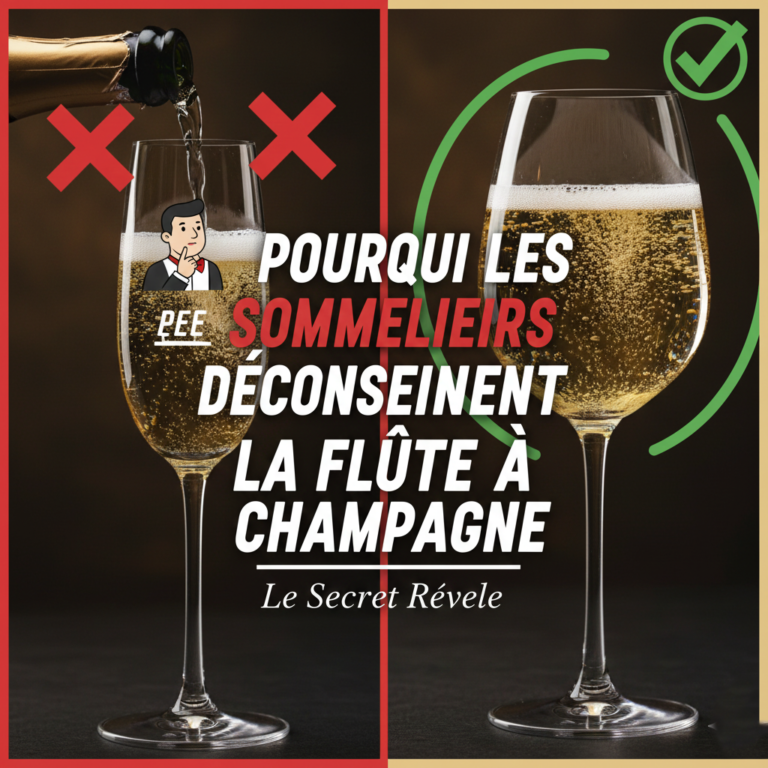 Flûte à Champagne : Pourquoi les Sommeliers la Déconseillent Vraiment