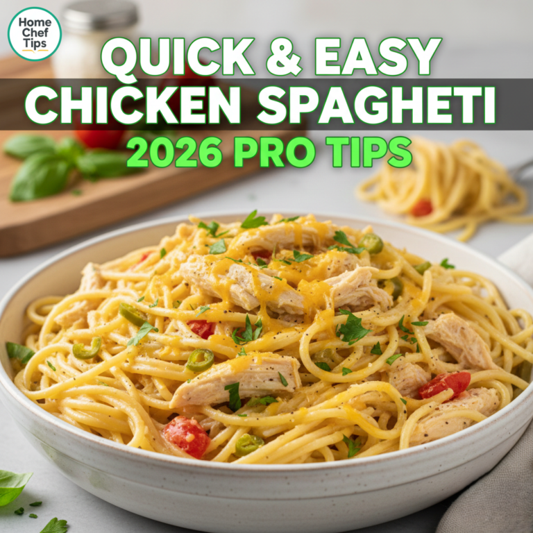 Easy Chicken Spaghetti